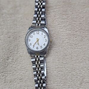Gold and Silver Women's Watch